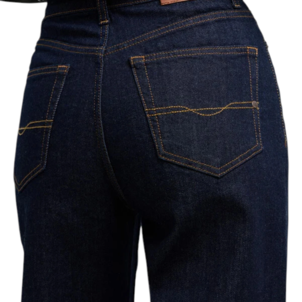 Pepe Jeans - Γυναικείο Τζιν Παντελόνι Lexa High Rise Straight Fit PL20473186-000 Μπλε Σκούρο PL20473186-000