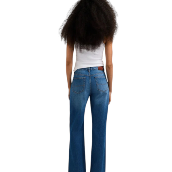 Pepe Jeans - Γυναικείο Τζιν Παντελόνι Lexa High Rise Straight Fit PL20510814-000 Μπλε PL20510814-000