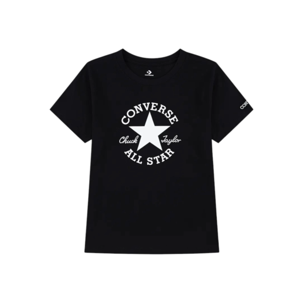 Converse - Παιδική Μπλούζα T-Shirt για Κορίτσια 4CH526-023 Μαύρο 4CH526-023
