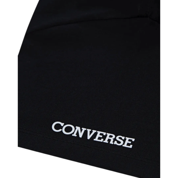 Converse - Παιδική Μπλούζα T-Shirt για Κορίτσια 4CH526-023 Μαύρο 4CH526-023