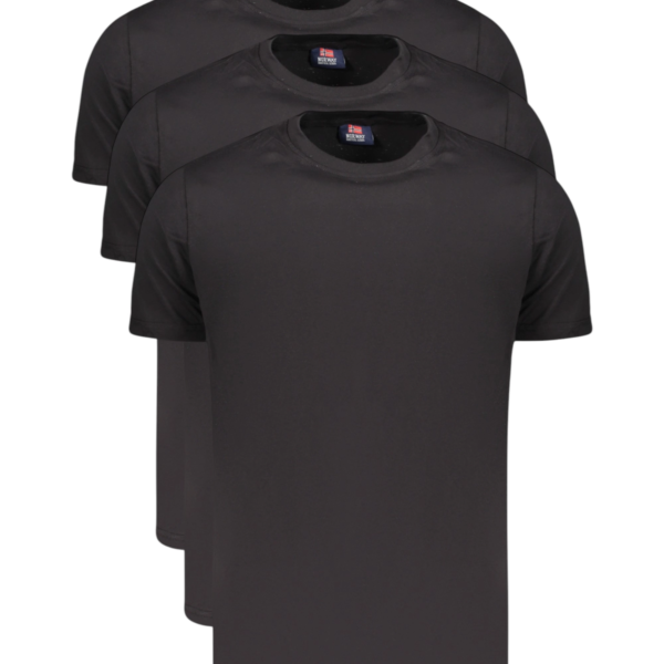 Norway Nautical School - Ανδρικές Φανέλες 3Pack 866000-BLACK Μαύρο