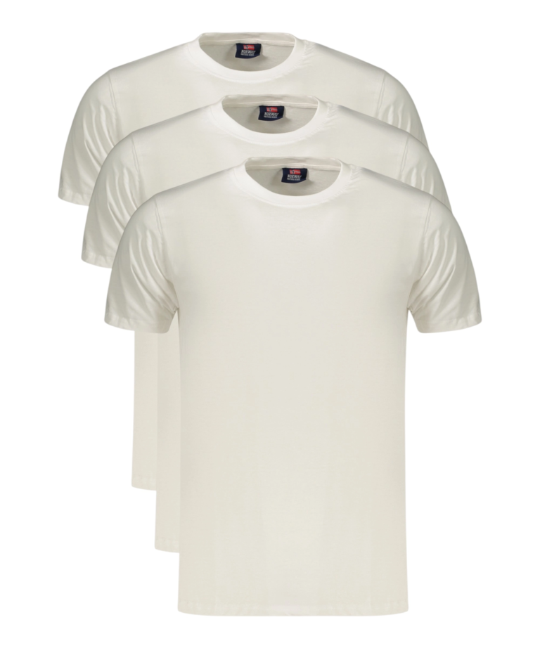 Norway Nautical School - Ανδρικές Φανέλες 3Pack 866000-WHITE Λευκό