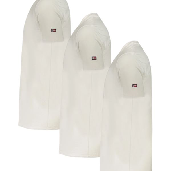 Norway Nautical School - Ανδρικές Φανέλες 3Pack 866000-WHITE Λευκό 866000-WHITE