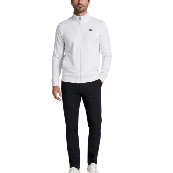 Norway Nautical School - Ανδρική Φούτερ Ζακέτα 862743-WHITE Λευκό 862743-WHITE