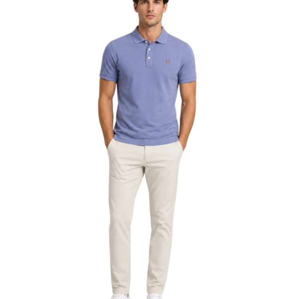 Norway Nautical School - Ανδρικό Polo Κοντομάνικο 838861-DENIM Μπλε 838861-DENIM