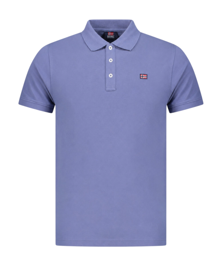 Norway Nautical School - Ανδρικό Polo Κοντομάνικο 838861-DENIM Μπλε
