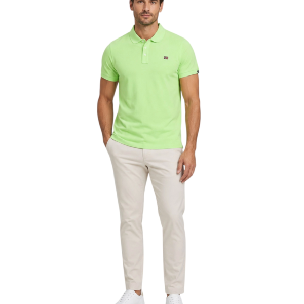 Norway Nautical School - Ανδρικό Polo Κοντομάνικο 838861-LIME Λαχανί 838861-LIME