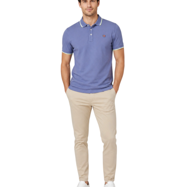 Norway Nautical School - Ανδρικό Polo Κοντομάνικο 838862-DENIM Μπλε 838862-DENIM