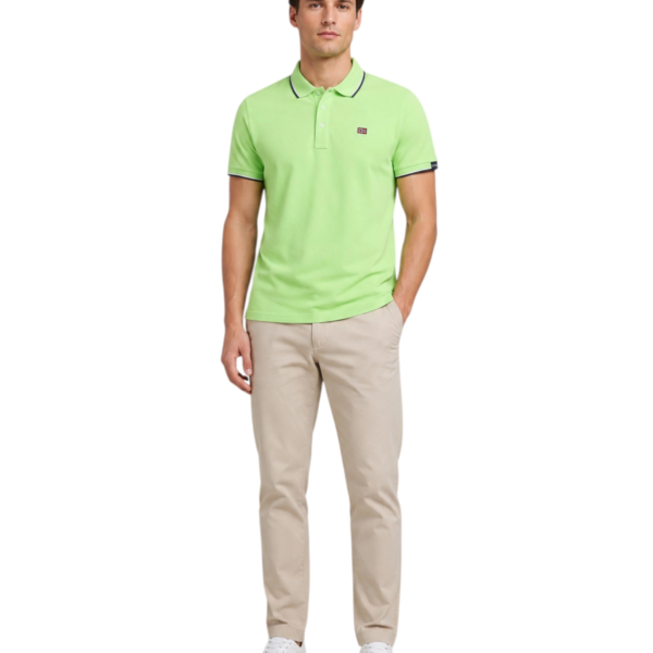 Norway Nautical School - Ανδρικό Polo Κοντομάνικο 838862-LIME Λαχανί 838862-LIME
