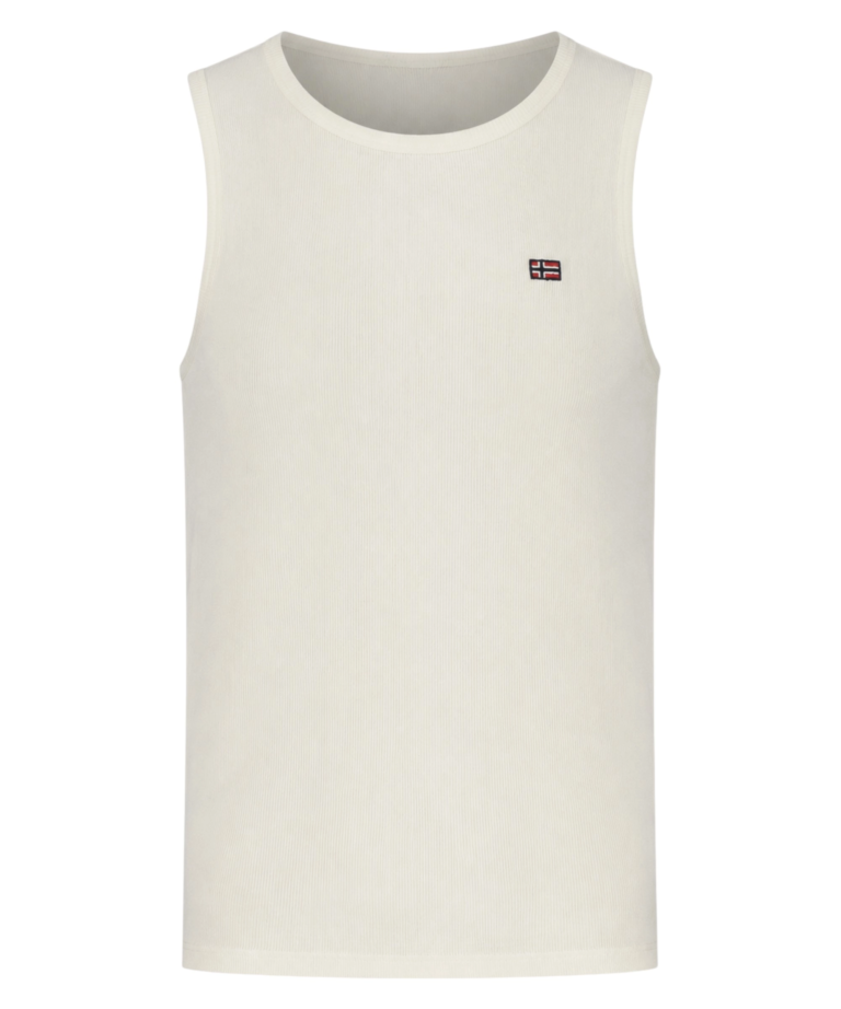 Norway Nautical School - Ανδρικό T-shirt Αμάνικο 855920-WHITE Λευκό