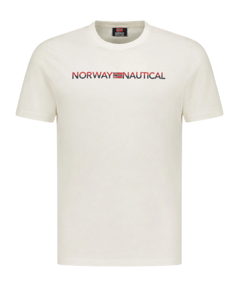 Norway Nautical School - Ανδρικό T-shirt Κοντομάνικο 856023-WHITE Λευκό