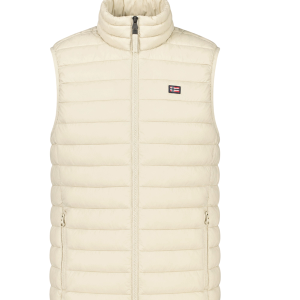 Norway Nautical School - Ανδρικό Αμάνικο Μπουφάν 832948-BEIGE Μπεζ