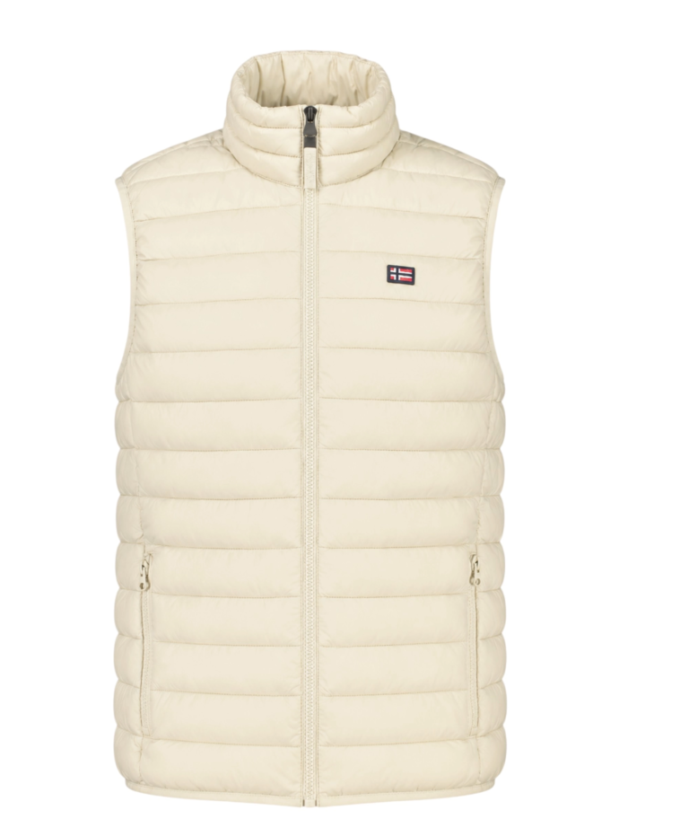 Norway Nautical School - Ανδρικό Αμάνικο Μπουφάν 832948-BEIGE Μπεζ