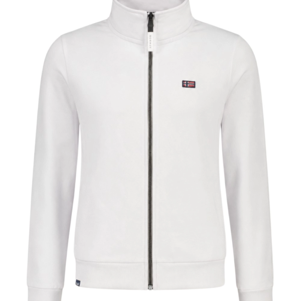 Norway Nautical School - Γυναικεία Ζακέτα Φούτερ 852410-WHITE Λευκό 852410-WHITE