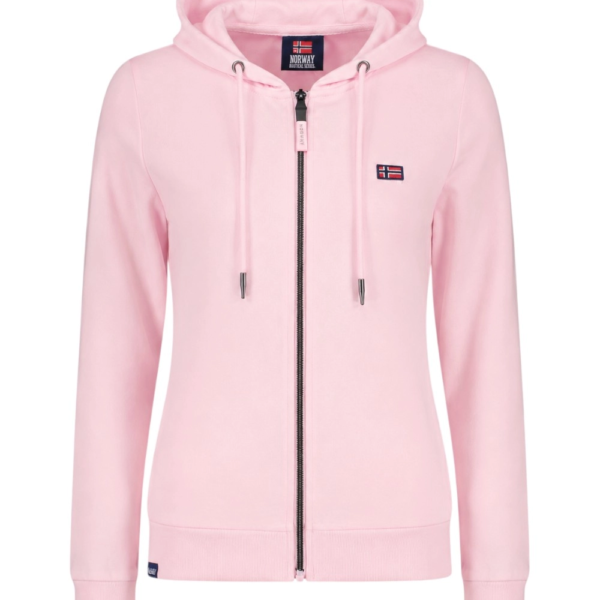 Norway Nautical School - Γυναικεία Ζακέτα Φούτερ 852411-PINK Ροζ 852411-PINK