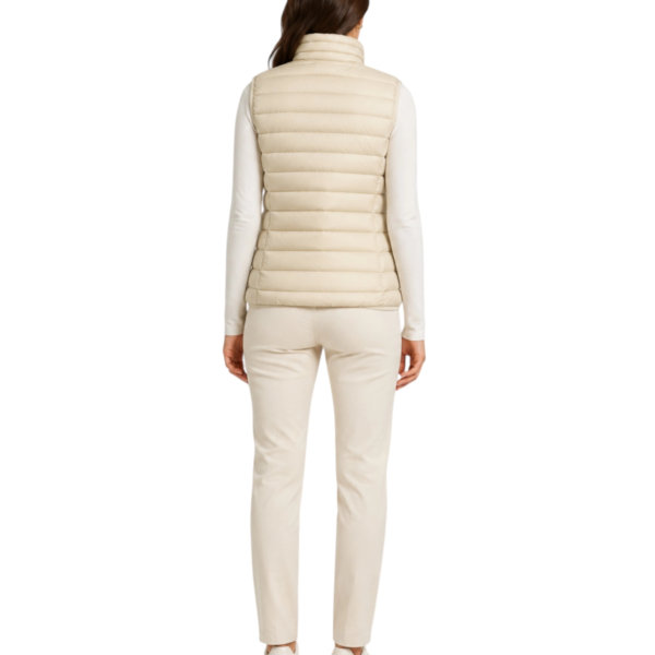 Norway Nautical School - Γυναικείο Αμάνικο Μπουφάν 832651-BEIGE Μπεζ 832651-BEIGE