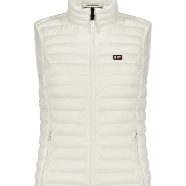 Norway Nautical School - Γυναικείο Αμάνικο Μπουφάν 832651-WHITE Λευκό