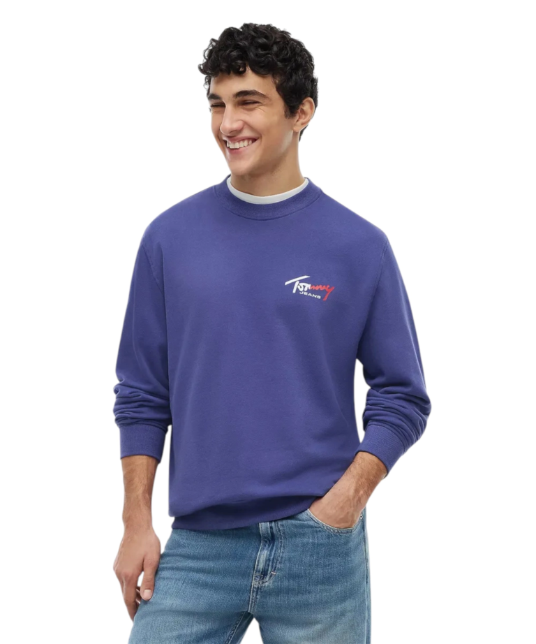 Tommy Hilfiger - Ανδρικό Φούτερ DM0DM23116-C6Q Μωβ