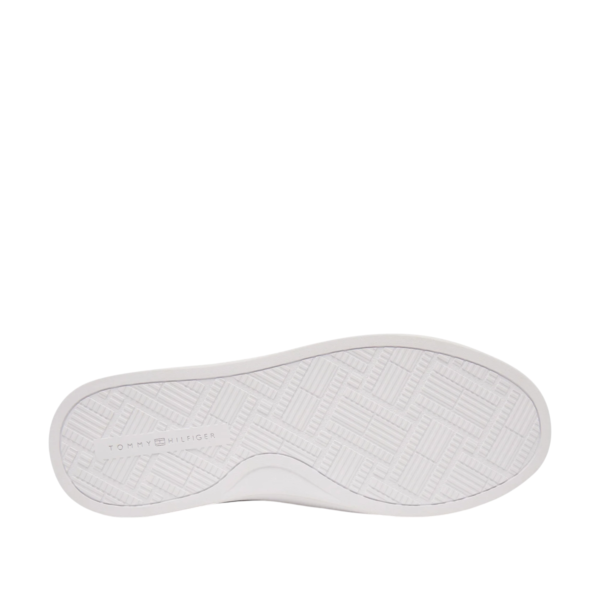 Tommy Hilfiger - Γυναικεία Sneakers Th Feminine Cupsole Leather FW0FW09105-0K6 Λευκό FW0FW09105-0K6