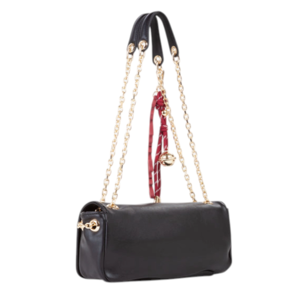Valentino Bags - Γυναικεία Τσάντα Ώμου Winter Re VBS9I010-001 Μαύρο VBS9I010-001