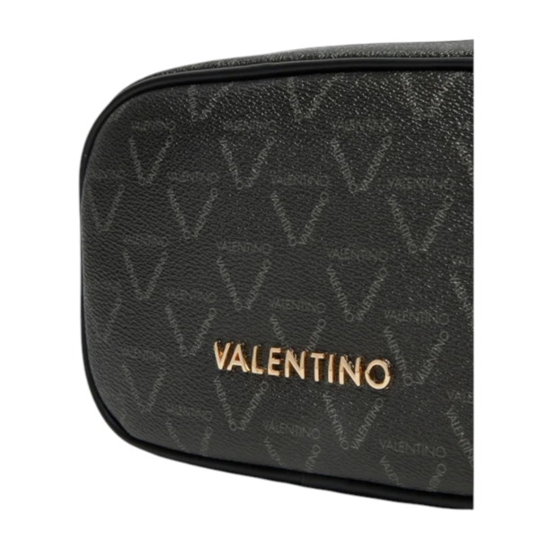 Valentino Bags - Γυναικεία Τσάντα Ώμου/ Χιαστή Lady Re VBS8GT15-395 Μαύρο/Γκρι VBS8GT15-395