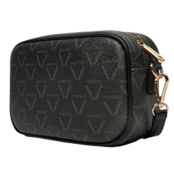 Valentino Bags - Γυναικεία Τσάντα Ώμου/ Χιαστή Lady Re VBS8GT15-395 Μαύρο/Γκρι VBS8GT15-395