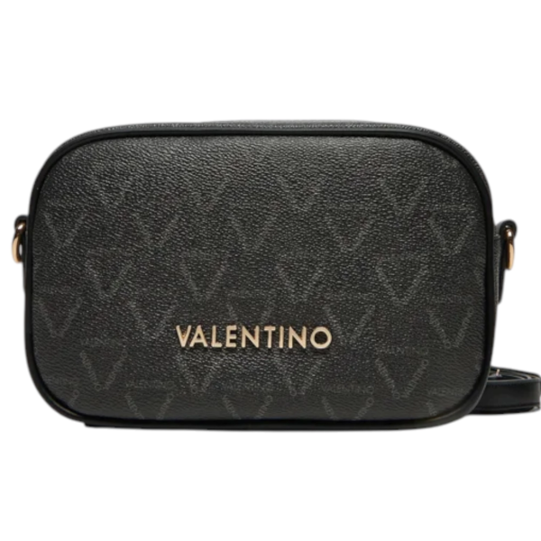 Valentino Bags - Γυναικεία Τσάντα Ώμου/ Χιαστή Lady Re VBS8GT15-395 Μαύρο/Γκρι