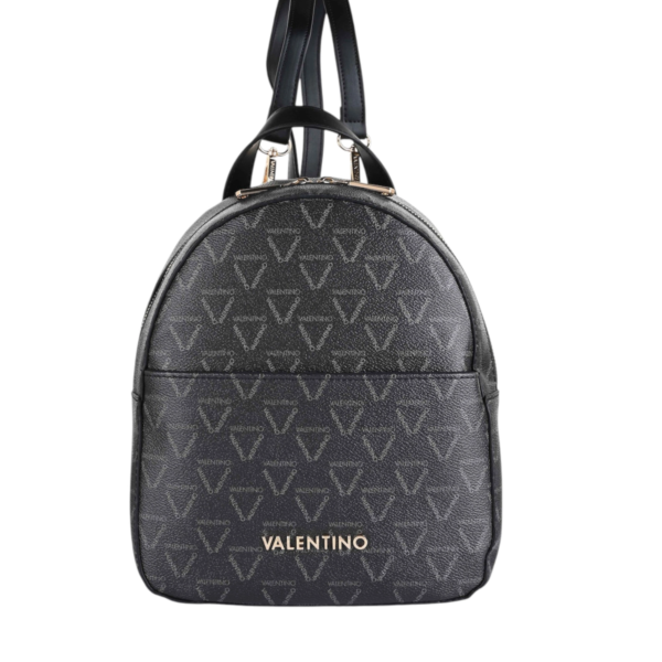 Valentino Bags - Γυναικεία Τσάντα Πλάτης Lady Re VBS8GT20-395 Μαύρο/Γκρι
