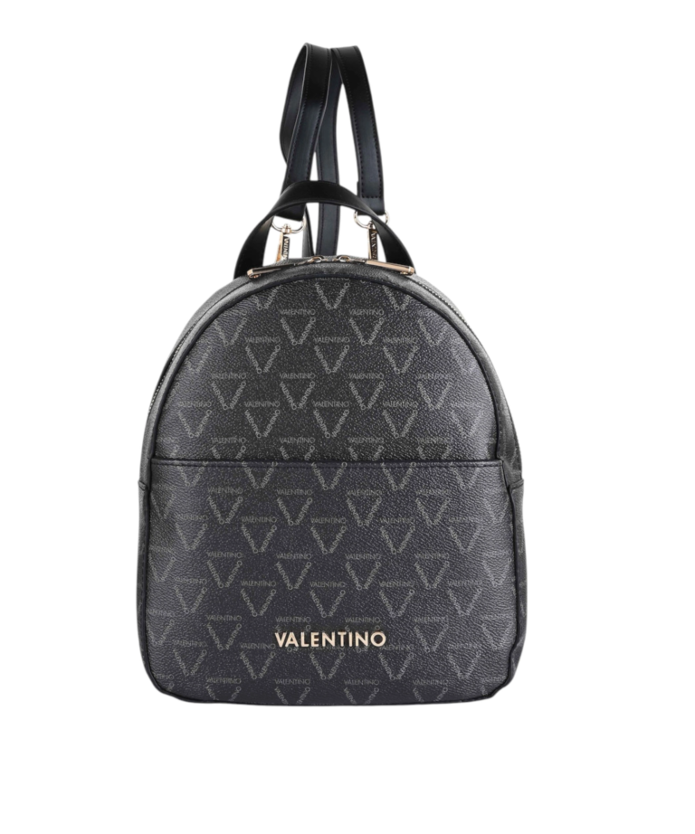 Valentino Bags - Γυναικεία Τσάντα Πλάτης Lady Re VBS8GT20-395 Μαύρο/Γκρι