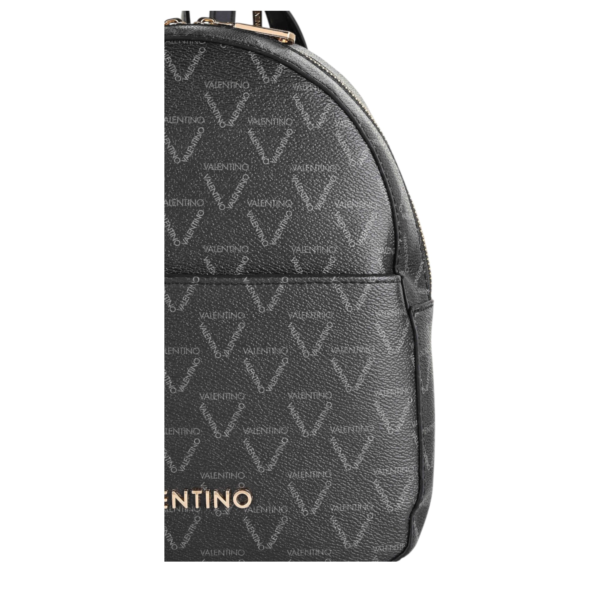 Valentino Bags - Γυναικεία Τσάντα Πλάτης Lady Re VBS8GT20-395 Μαύρο/Γκρι VBS8GT20-395