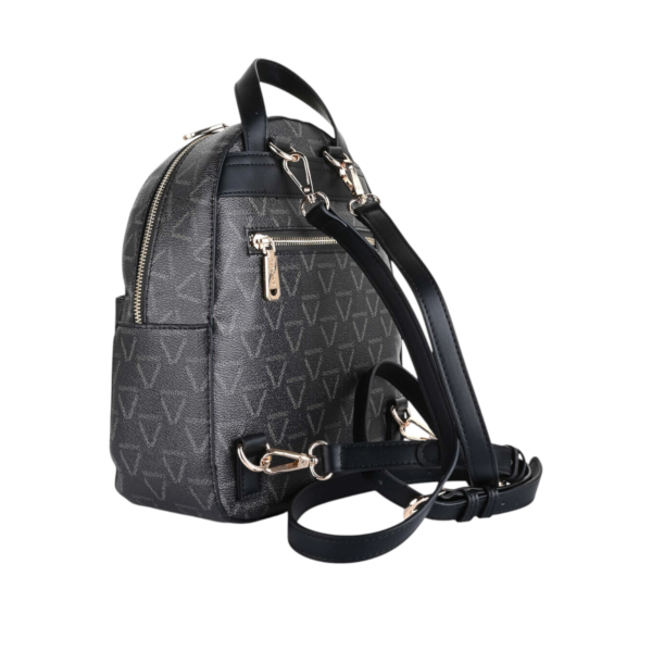 Valentino Bags - Γυναικεία Τσάντα Πλάτης Lady Re VBS8GT20-395 Μαύρο/Γκρι VBS8GT20-395