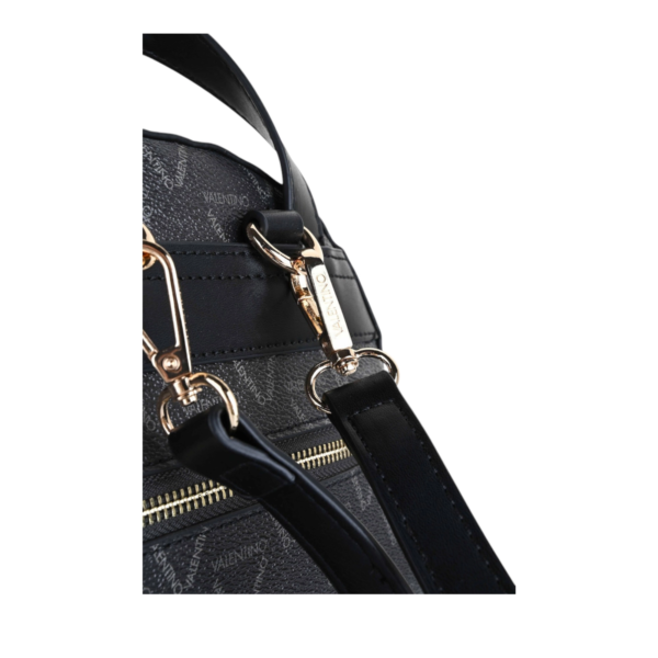 Valentino Bags - Γυναικεία Τσάντα Πλάτης Lady Re VBS8GT20-395 Μαύρο/Γκρι VBS8GT20-395
