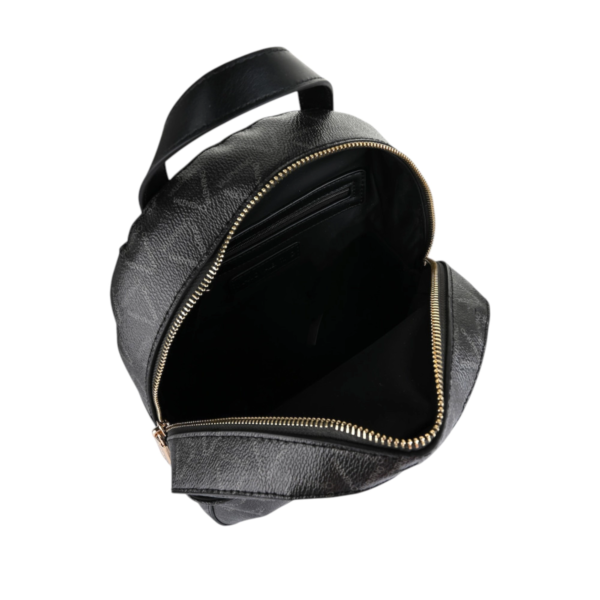 Valentino Bags - Γυναικεία Τσάντα Πλάτης Lady Re VBS8GT20-395 Μαύρο/Γκρι VBS8GT20-395