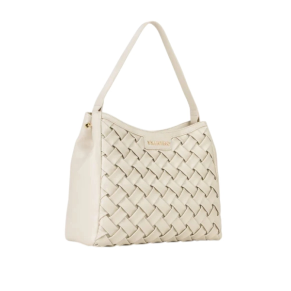 Valentino Bags - Γυναικεία Τσάντα Χειρός / Ώμου Ennis VBS9UA07-991 Εκρού VBS9UA07-991