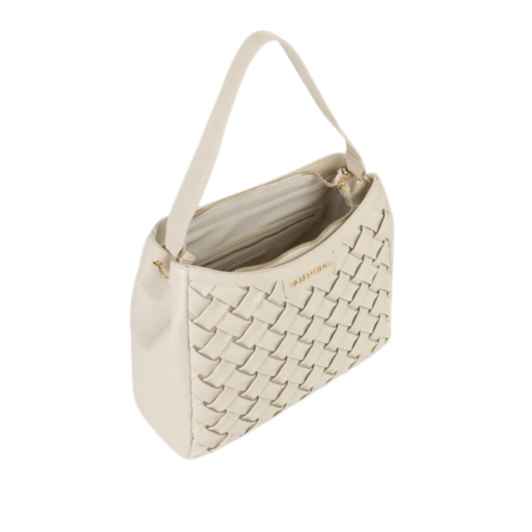 Valentino Bags - Γυναικεία Τσάντα Χειρός / Ώμου Ennis VBS9UA07-991 Εκρού VBS9UA07-991
