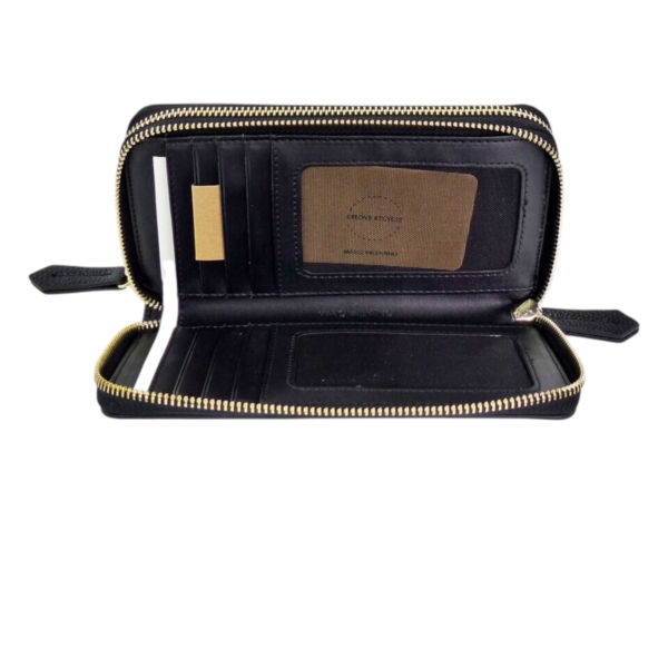 Valentino Bags - Γυναικείο Μεγάλο Πορτοφόλι Rised Re VPS8P947-001 Μαύρο VPS8P947-001