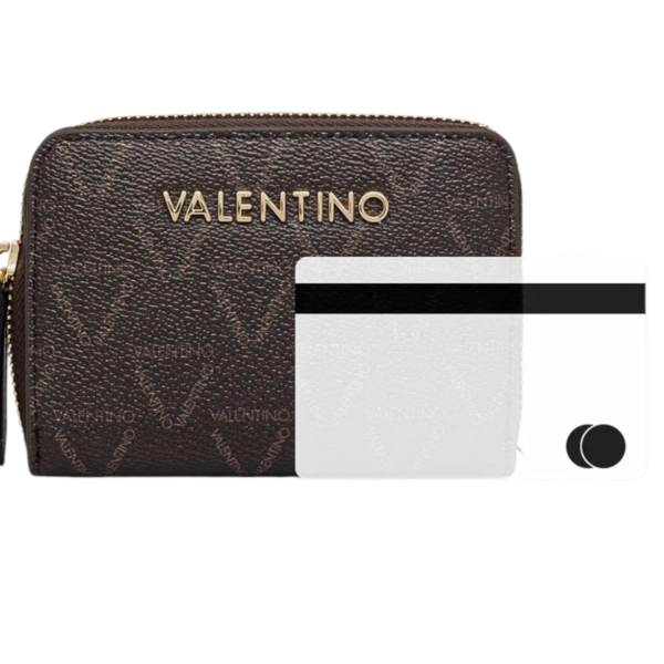 Valentino Bags - Γυναικείο Πορτοφόλι Lady Re VPS8GT137-N06 Καφέ VPS8GT137-N06