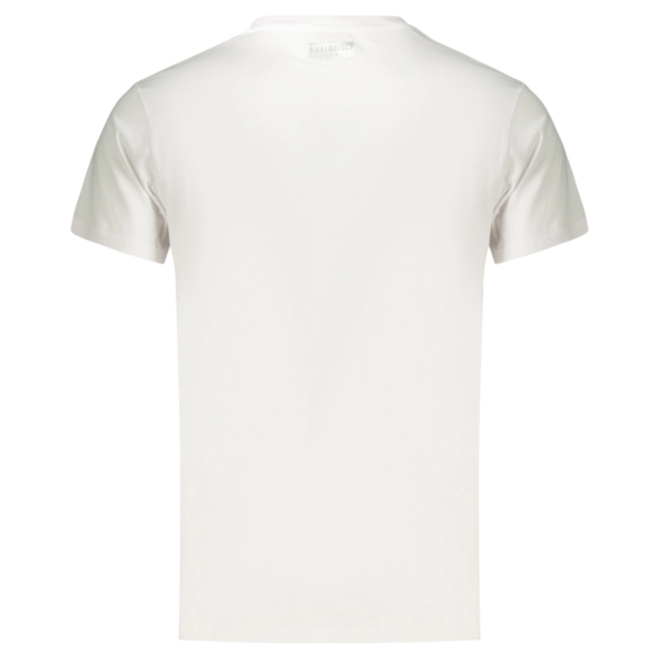 Bikkembergs - Ανδρικό T-shirt Κοντομάνικο BKK3MTS03-WHITE Λευκό BKK3MTS03-WHITE