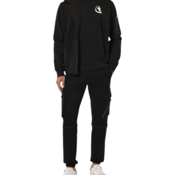 Bikkembergs - Ανδρικό T-shirt Κοντομάνικο Pupino BKK3MTS02-BLACK Μαύρο BKK3MTS02-BLACK