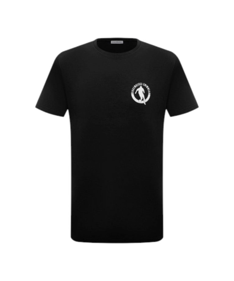 Bikkembergs - Ανδρικό T-shirt Κοντομάνικο Pupino BKK3MTS02-BLACK Μαύρο
