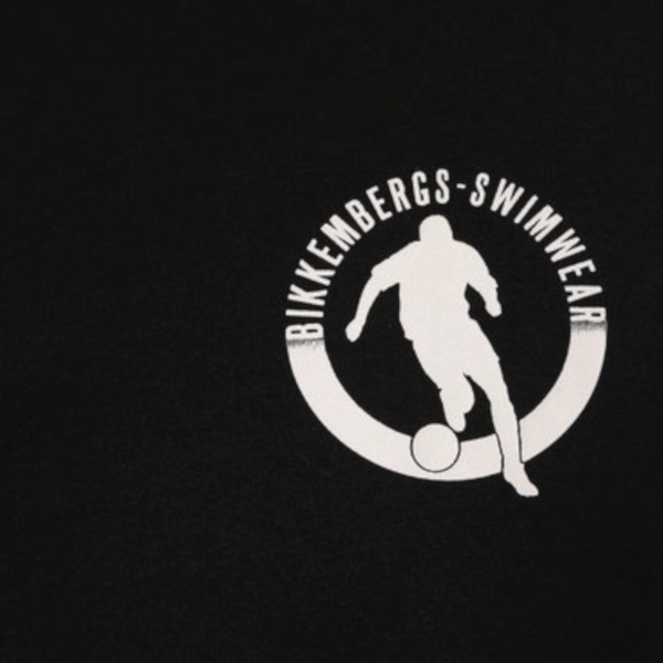 Bikkembergs - Ανδρικό T-shirt Κοντομάνικο Pupino BKK3MTS02-BLACK Μαύρο BKK3MTS02-BLACK