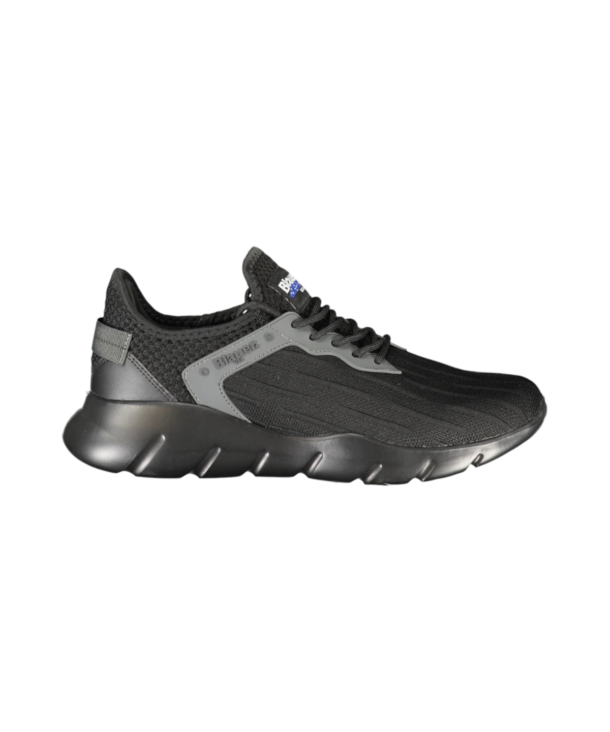 Blauer - Ανδρικά Sneakers S5HULETT01KNI-BBK Μαύρο