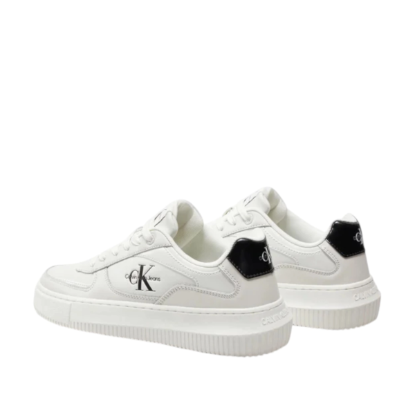 Calvin Klein - Cupsole Γυναικεία Chunky Sneakers YW0YW01410-01W Λευκό YW0YW01410-01W
