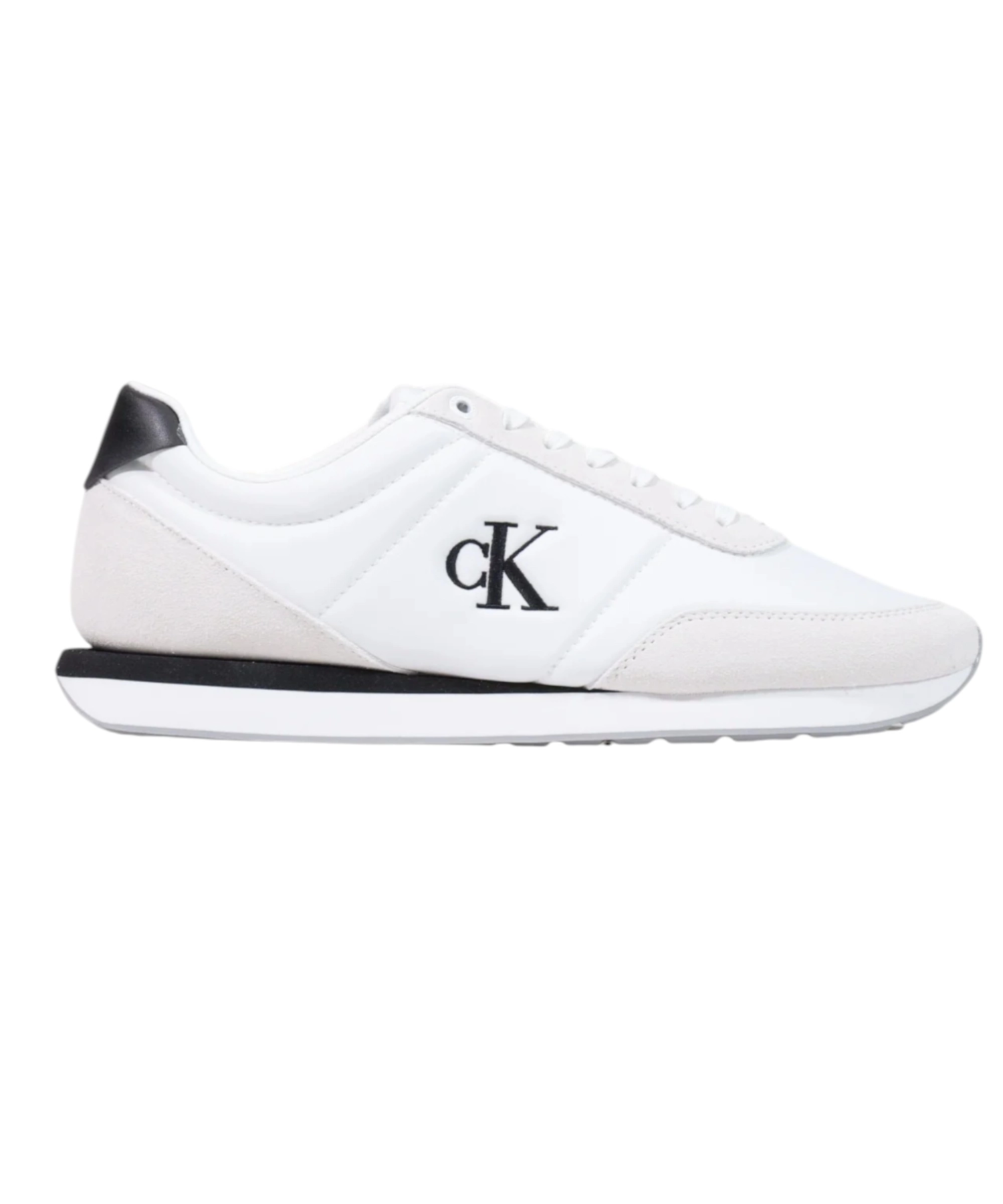 Calvin Klein - Ανδρικά Sneakers Retro Runner Essential Mix HM0HM02469-01W ΛευκόΜπεζΜαύρο (1) Calvin Klein - Ανδρικά Sneakers Retro Runner Essential Mix HM0HM02469-01W Λευκό/Μπεζ/Μαύρο HM0HM02469-01W