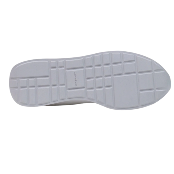 Calvin Klein - Ανδρικά Sneakers Retro Runner Essential Mix HM0HM02469-01W Λευκό/Μπεζ/Μαύρο HM0HM02469-01W