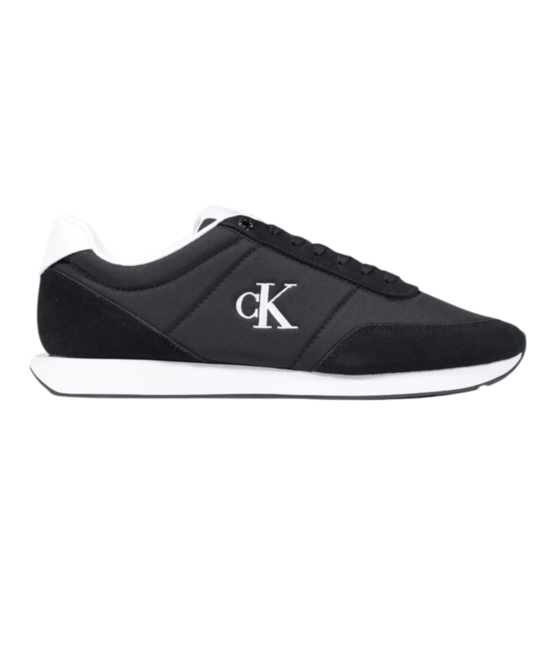 Calvin Klein - Ανδρικά Sneakers Retro Runner Essential Mix HM0HM02469-0GM Μαύρο