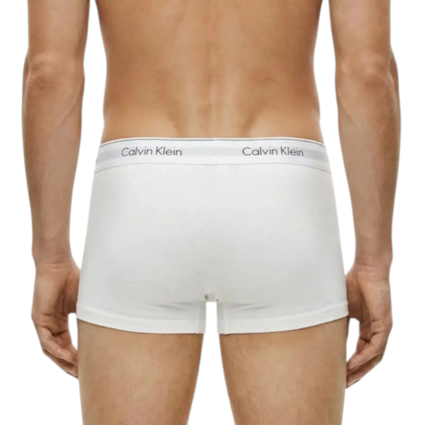 Calvin Klein - Ανδρικά Μποξεράκια 3Pack Low Rise Trunk LV00NB4389-4NC Μαύρο/Γκρί/Μπλε LV00NB4389-4NC