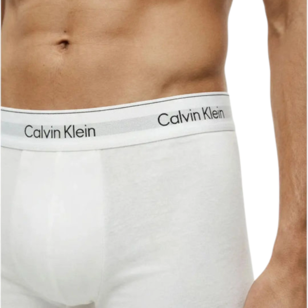 Calvin Klein - Ανδρικά Μποξεράκια 3Pack Low Rise Trunk LV00NB4389-4NC Μαύρο/Γκρί/Μπλε LV00NB4389-4NC