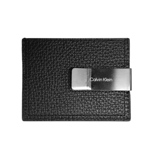 Calvin Klein - Ανδρική Δερμάτινη Καρτοθήκη K50K509613-BAX Μαύρο
