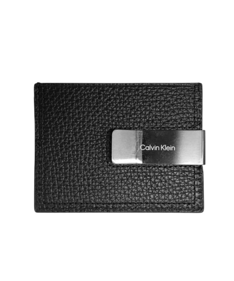 Calvin Klein - Ανδρική Δερμάτινη Καρτοθήκη K50K509613-BAX Μαύρο